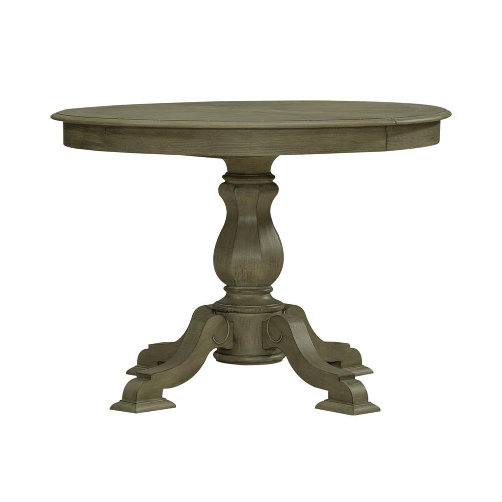 Magnolia Manor Pedestal Table Set. Picture 1