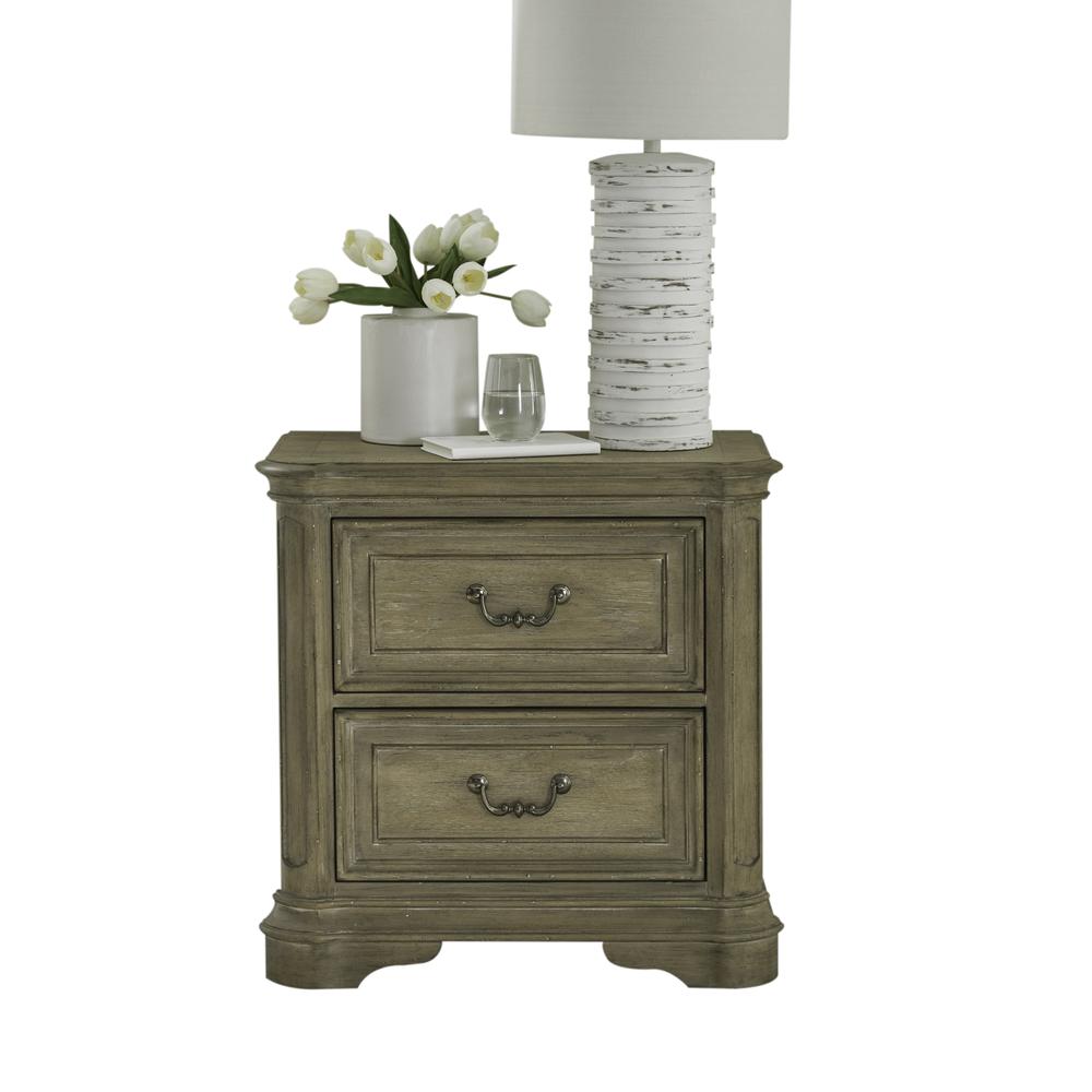 Magnolia Manor 2 Drawer Nightstand. Picture 1