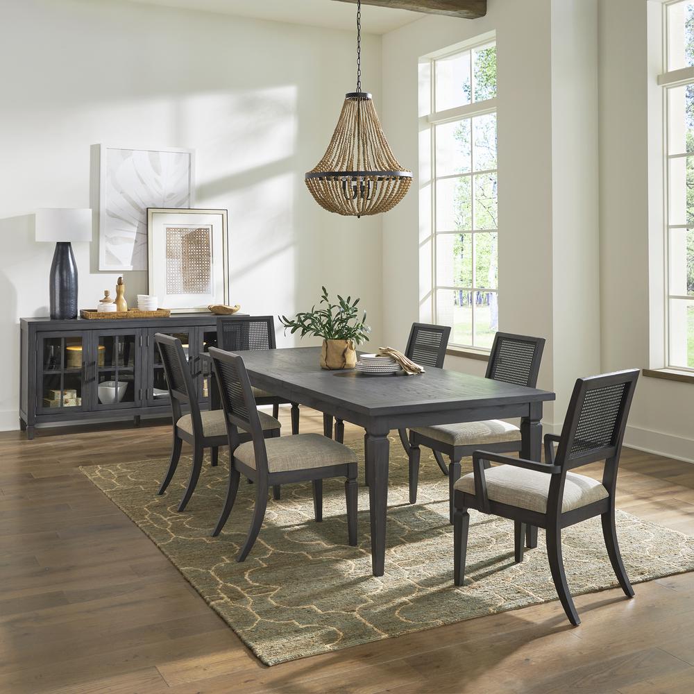 Caruso Heights Opt 7 Piece Rectangular Table Set. Picture 1