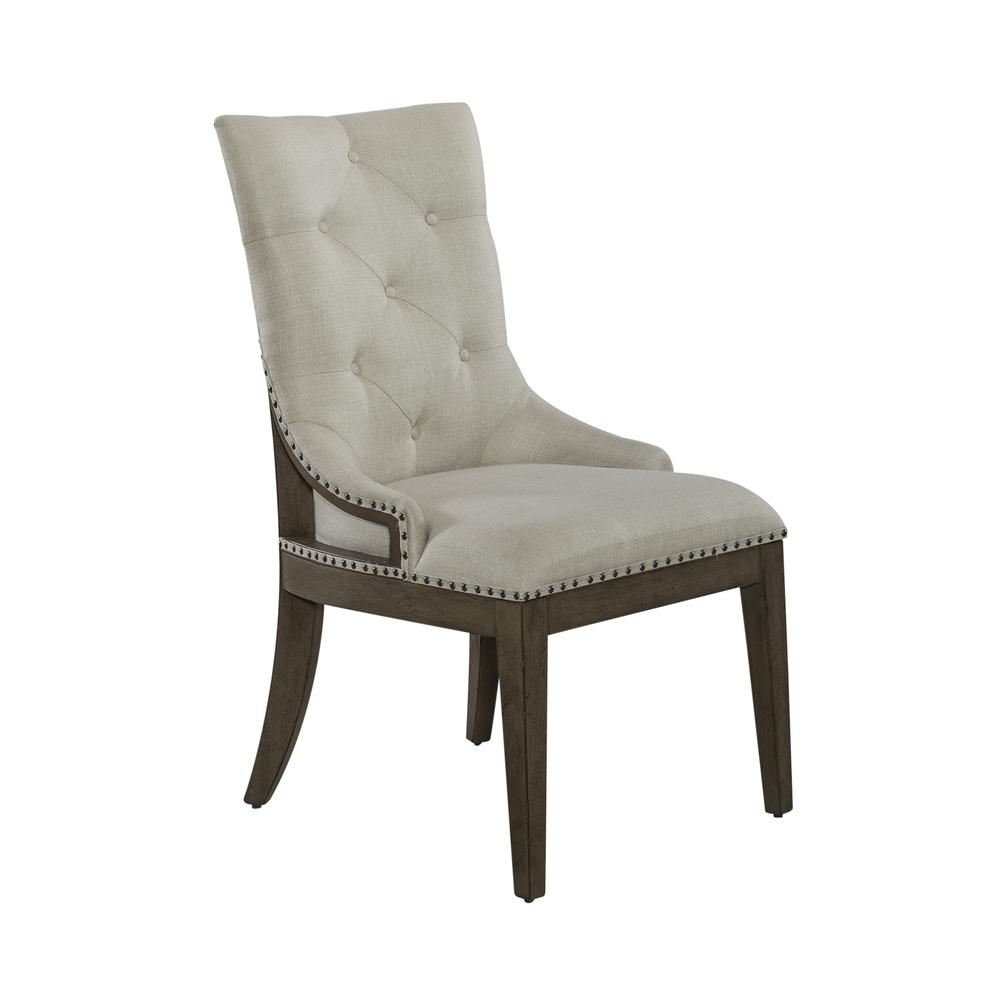Upholstered Shelter Side Chair (RTA). Picture 1