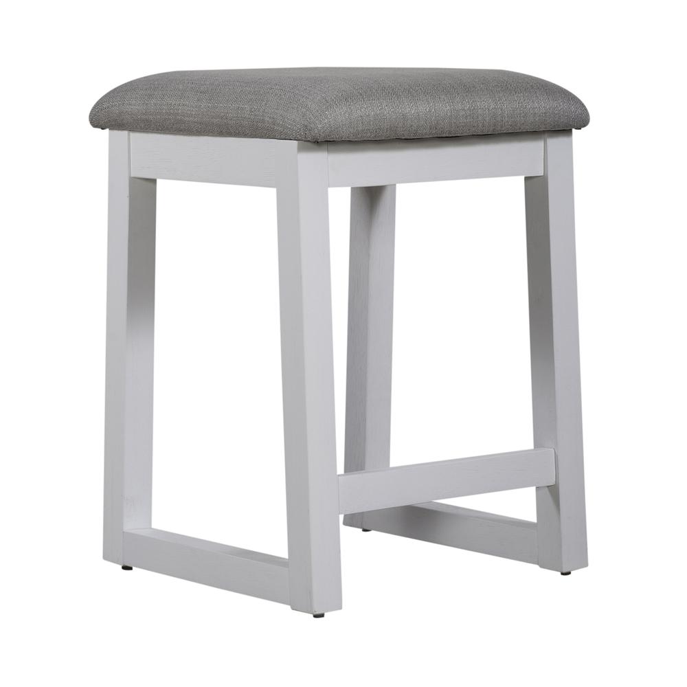 Uph Console Stool Contemporary White. Picture 2