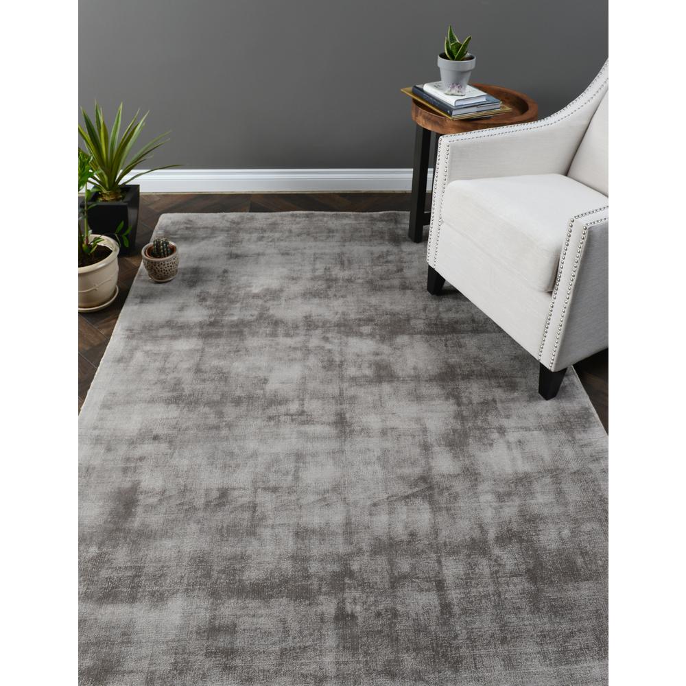 Cameron Hand-woven Distressed Viscose Area Rug by Kosas Home. Picture 2