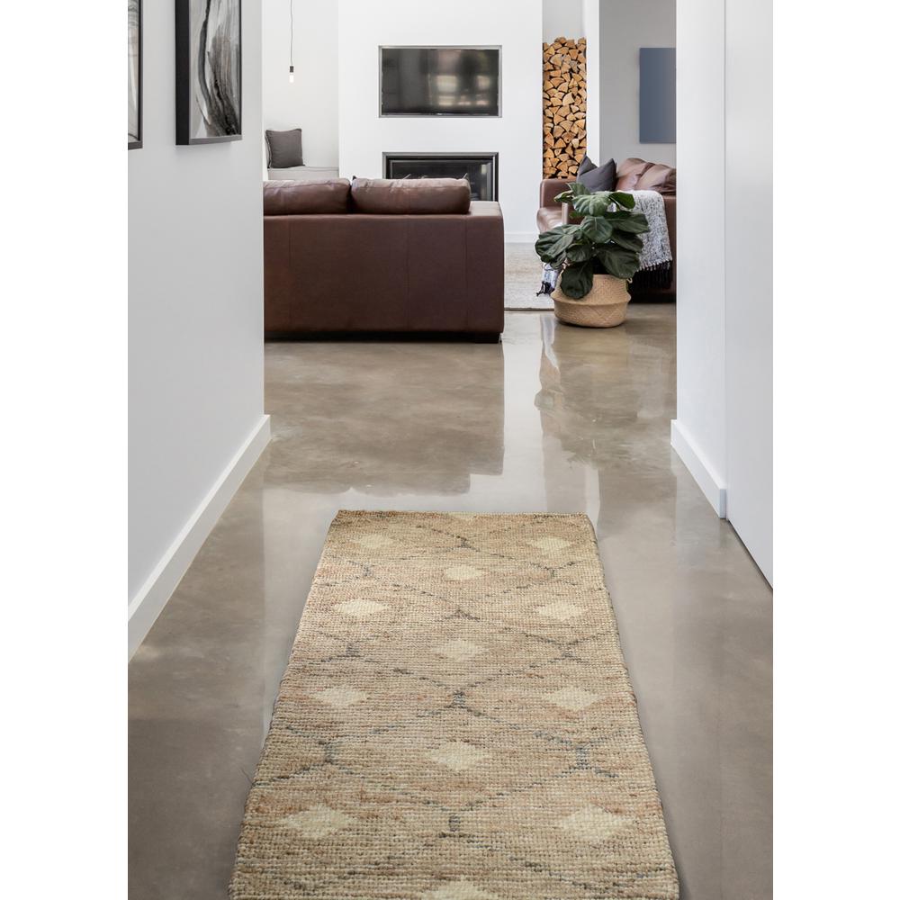 Reign Diamond Hand-woven Area Rug by Kosas Home. Picture 4