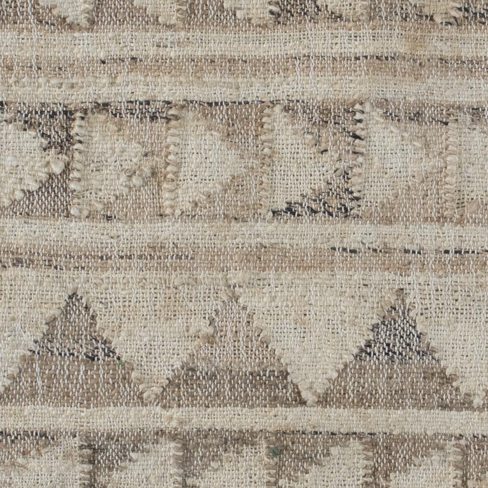 Camille Handwoven Jute Area Rug  Natural 2x3. Picture 2