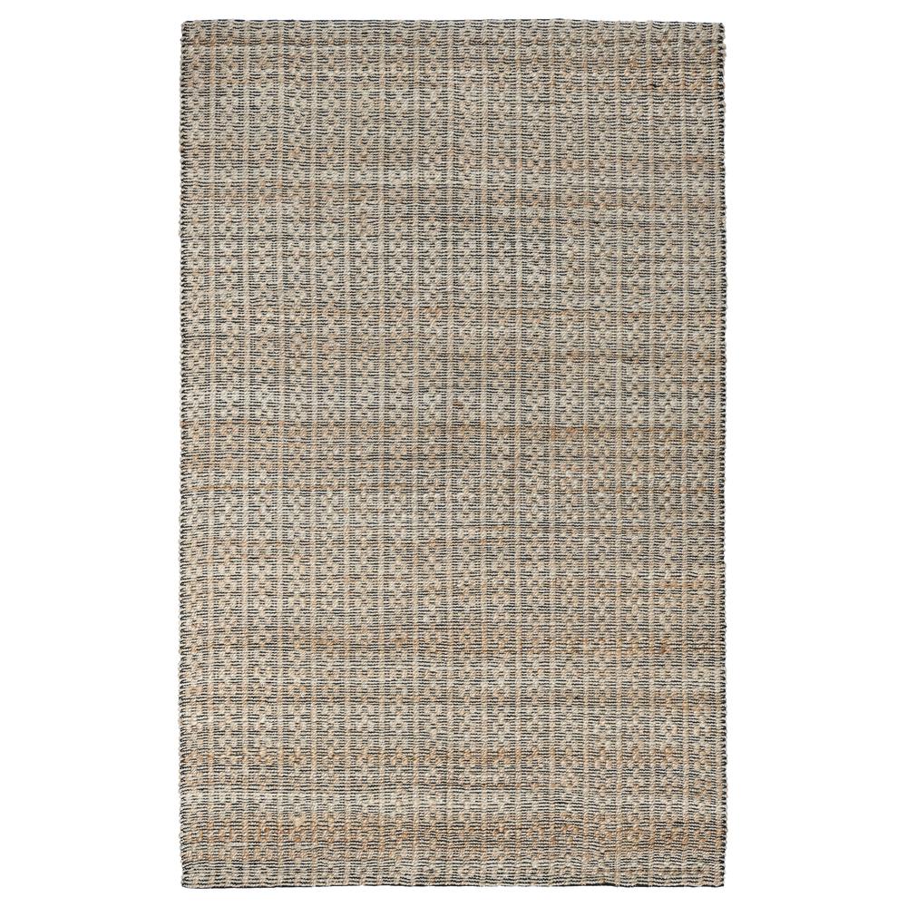 Paige Black/Natural, Handwoven Area Rug by Kosas Home. Picture 1