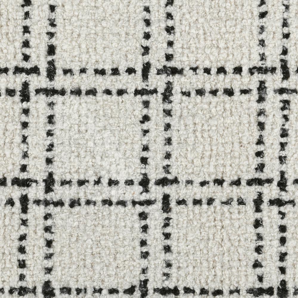Bradbury Checkered Wool Area Rug by Kosas Home. Picture 2