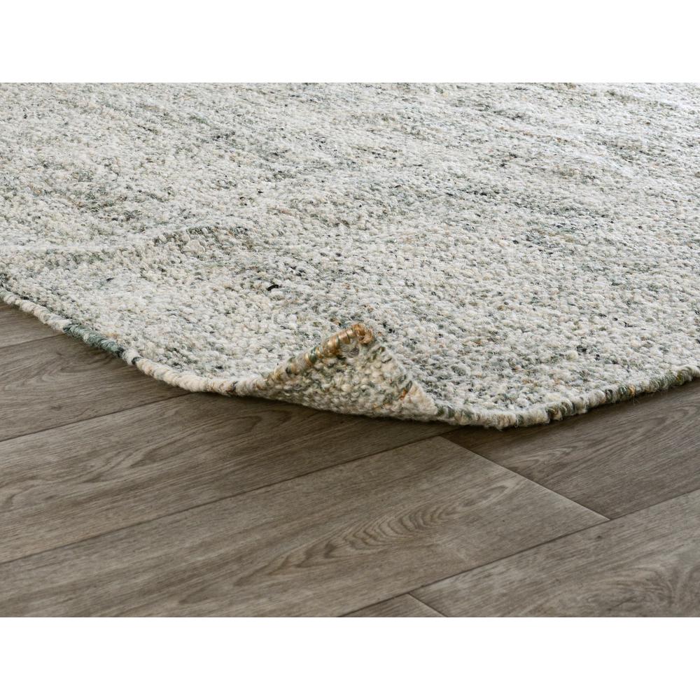 Oscoda 8x10 Handwoven Sage Green Area Rug by Kosas Home. Picture 2