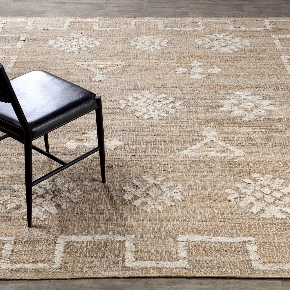 Raposa Jute Blend Area Rug by Kosas Home. Picture 5
