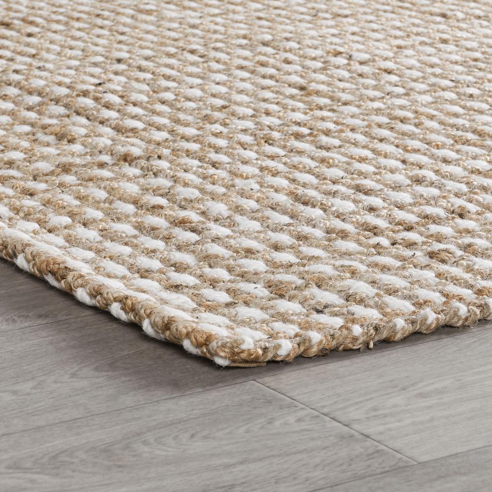 Evora Natural Jute Blend Area Rug by Kosas Home. Picture 3