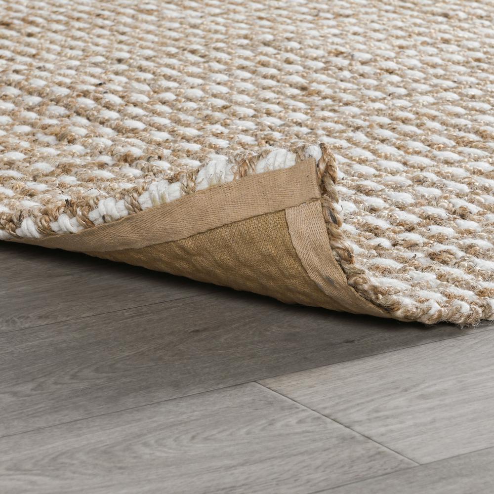 Evora Natural Jute Blend Area Rug by Kosas Home. Picture 4