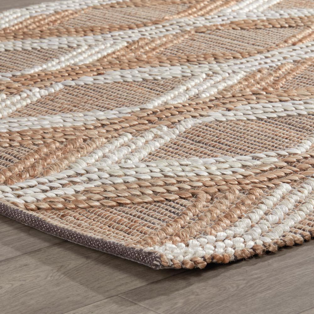 Manitou Jute Cotton Accent Rug by Kosas Home. Picture 4