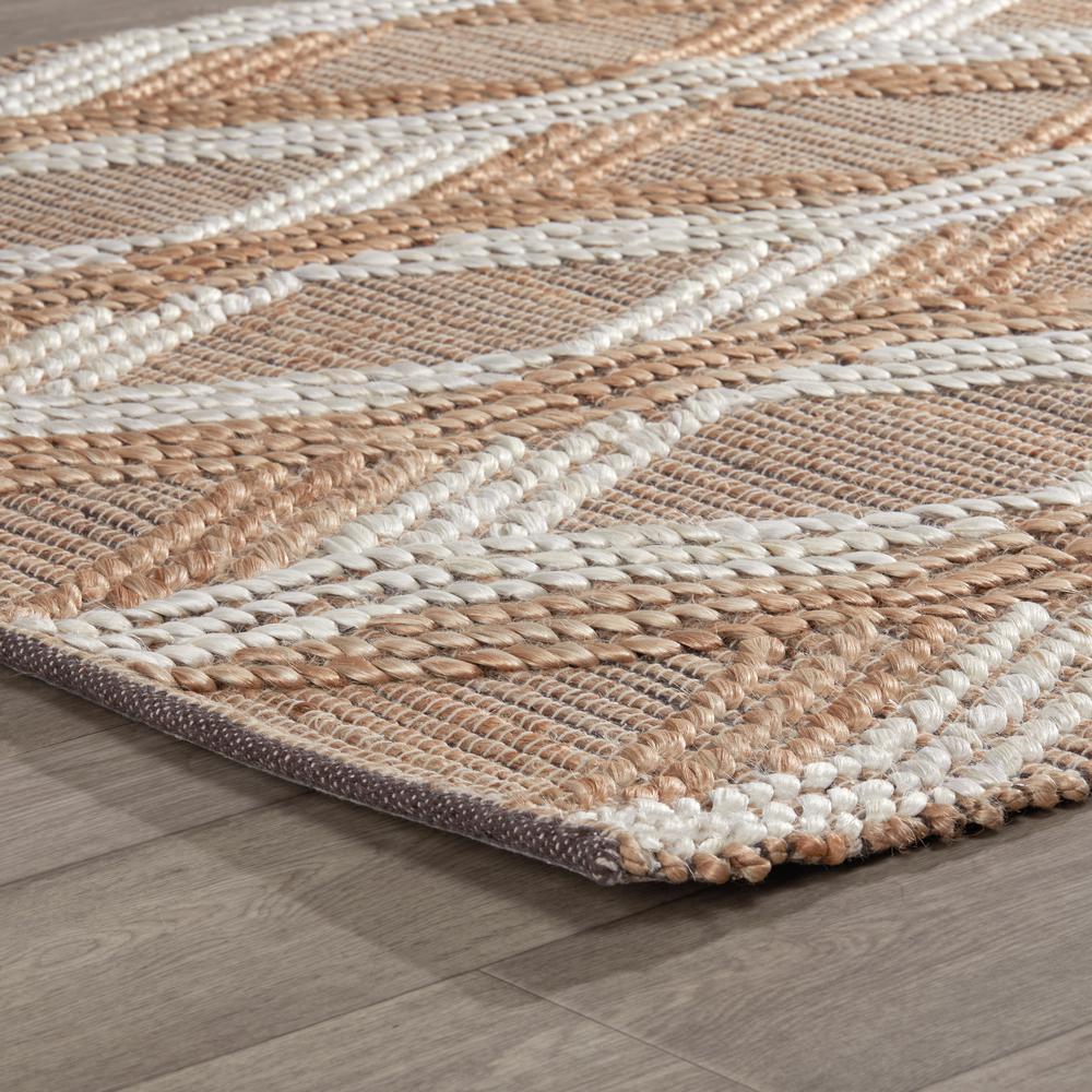 Manitou Jute Cotton Accent Rug by Kosas Home. Picture 4