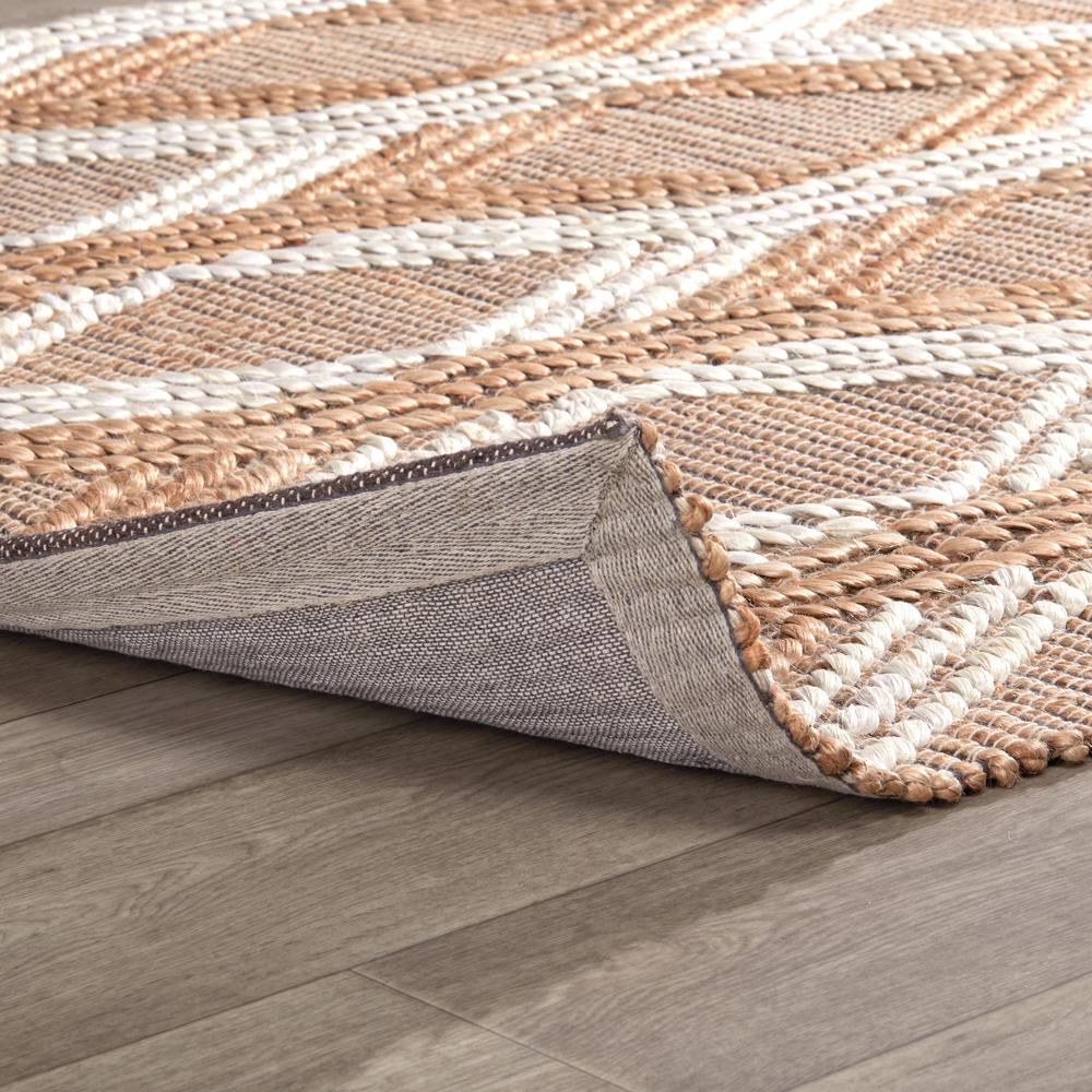 Manitou Jute Cotton Accent Rug by Kosas Home. Picture 2
