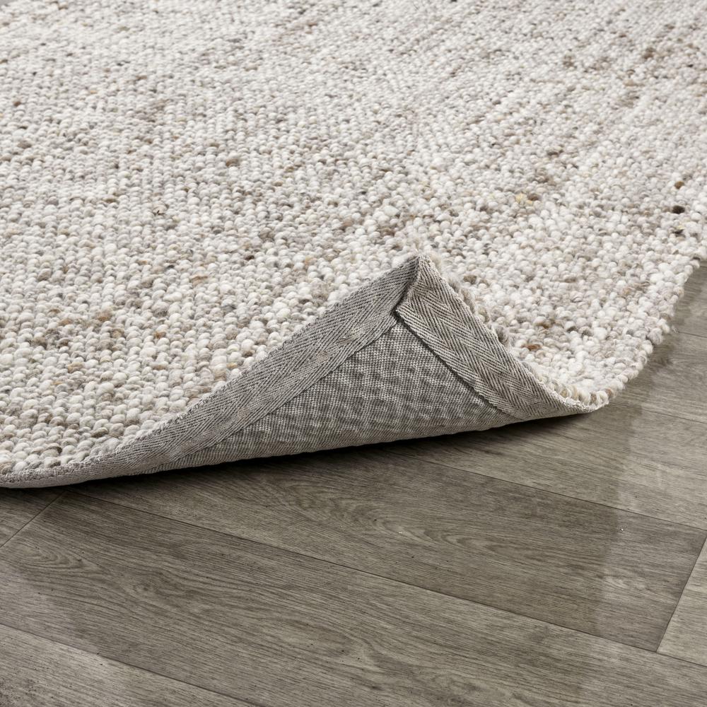 Loomis Heathered Wool Area Rug by Kosas Home. Picture 3