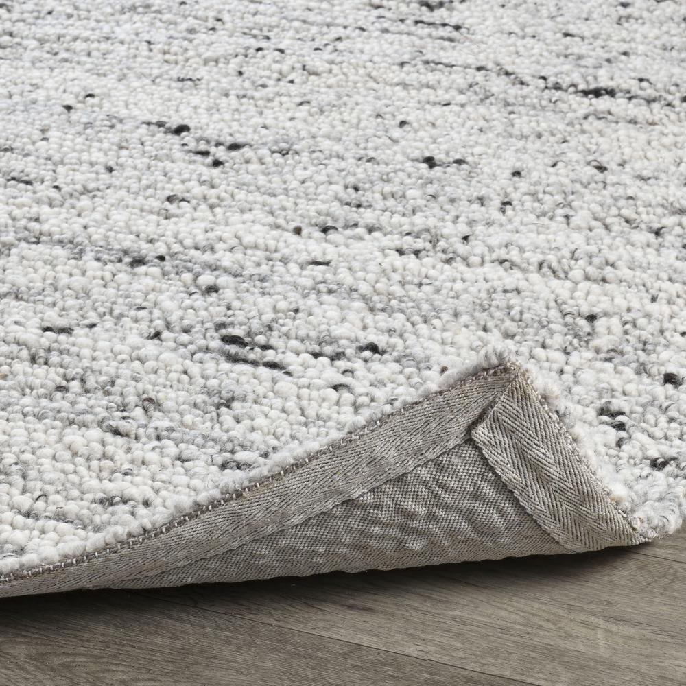 Loomis Heathered Wool Area Rug by Kosas Home. Picture 4