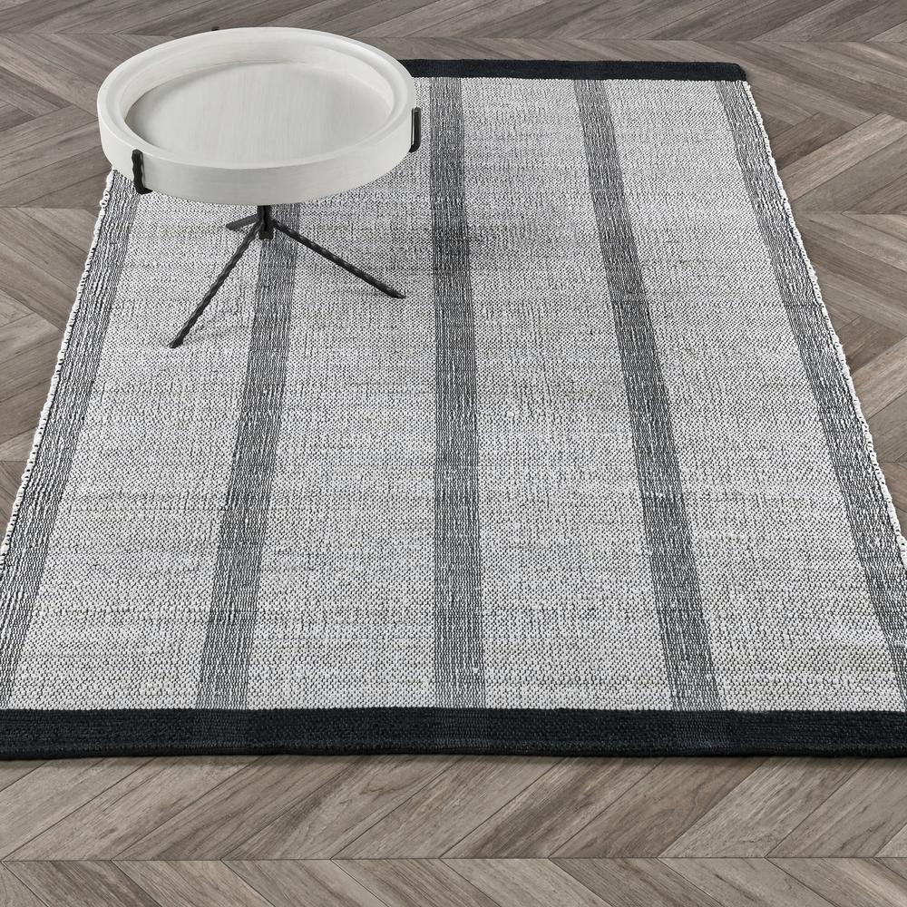 Kochi Jute Blend Striped Area Rug by Kosas Home. Picture 4