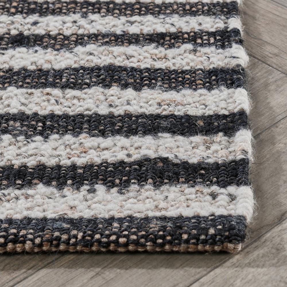 Kofu Striped Accent Rug by Kosas Home. Picture 2