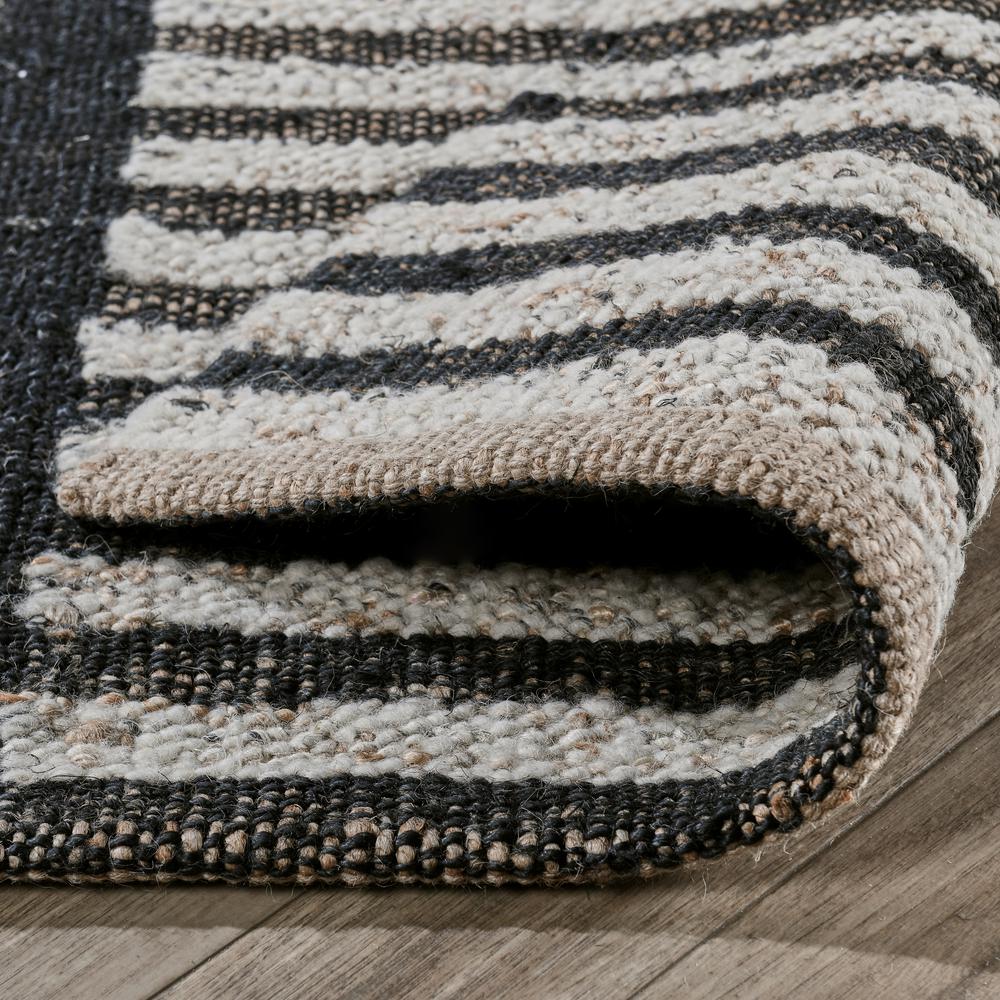 Kofu Striped Accent Rug by Kosas Home. Picture 3