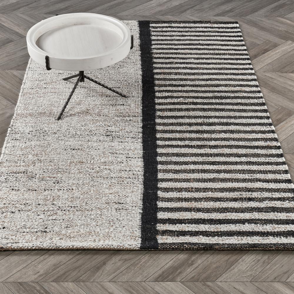 Kofu Striped Accent Rug by Kosas Home. Picture 4