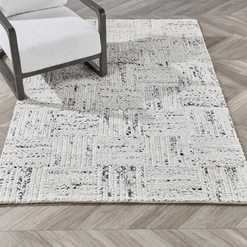 Sosa Abstract Wool Blend Area Rug by Kosas Home. Picture 3
