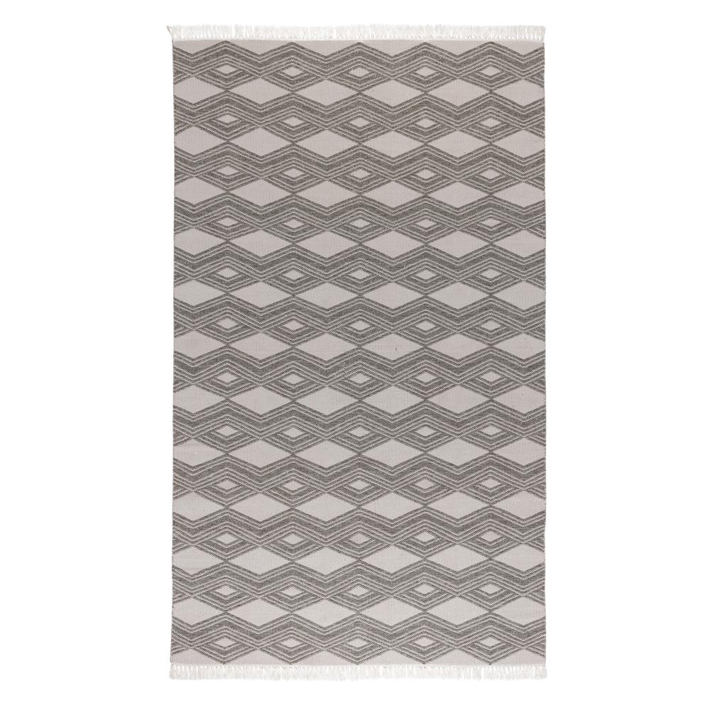 Saugatuck Indoor Outdoor Gray Accent Rug, by Kosas Home. Picture 1