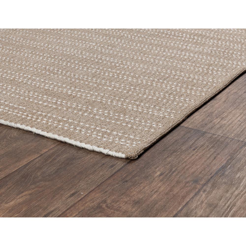 Charlevoix Indoor Outdoor Tan Accent Rug by Kosas Home. Picture 4