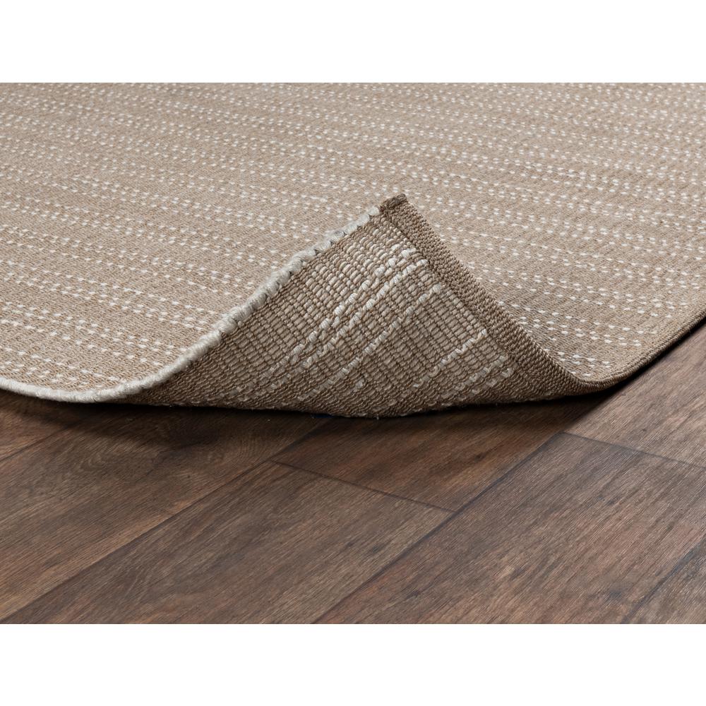 Charlevoix Indoor/Outdoor Tan Accent Rug by Kosas Home. Picture 2