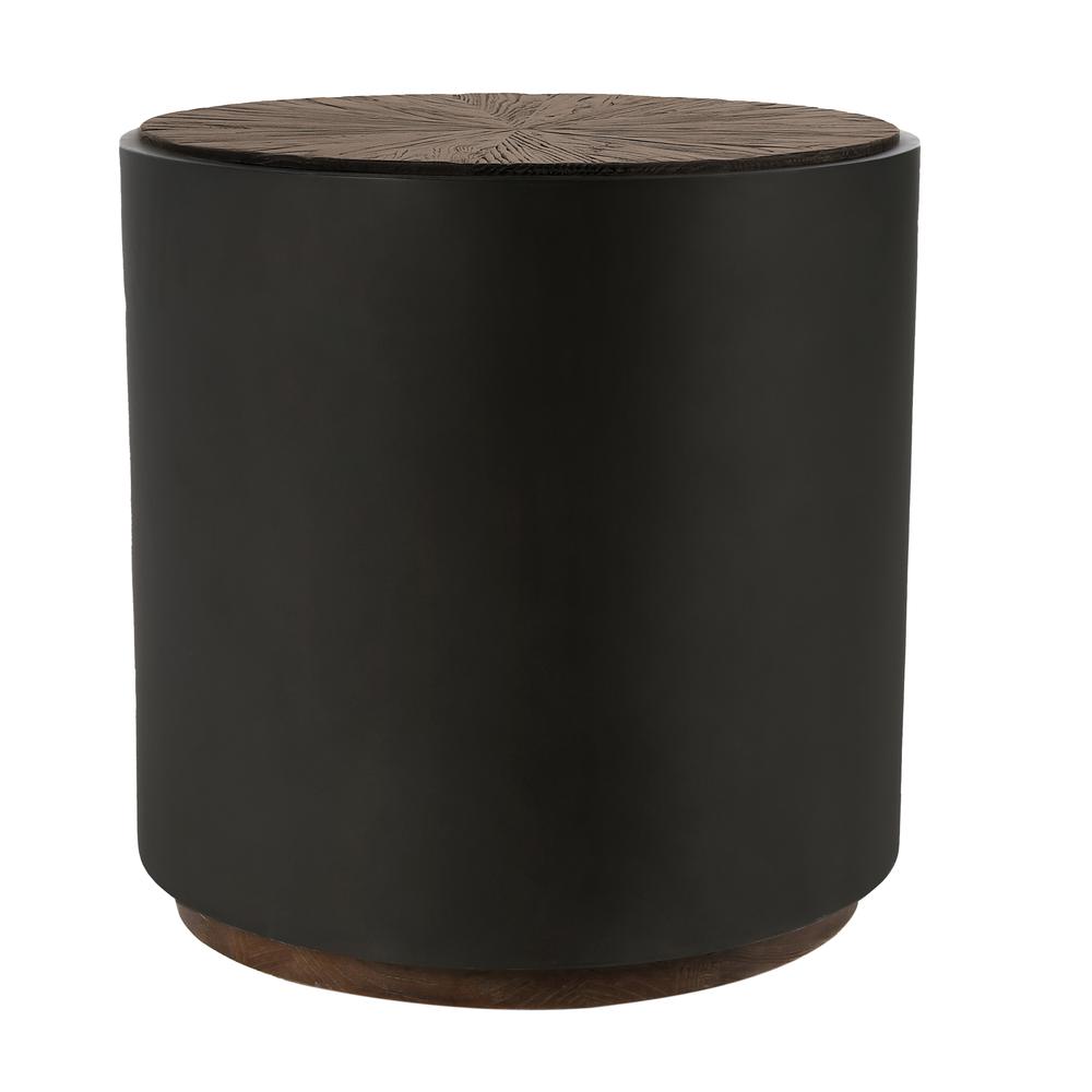 Salsbury End Table Black. Picture 1