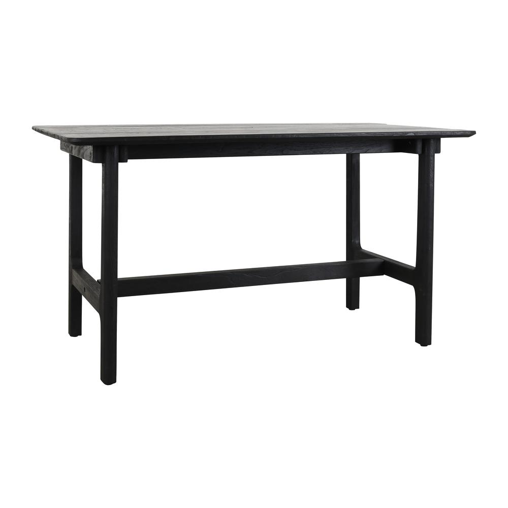 Dawn 67" Outdoor Counter Table Black. Picture 2