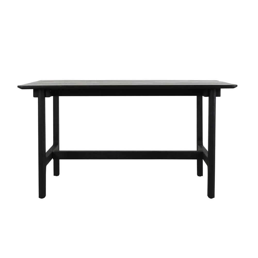Dawn 67" Outdoor Counter Table Black. Picture 1