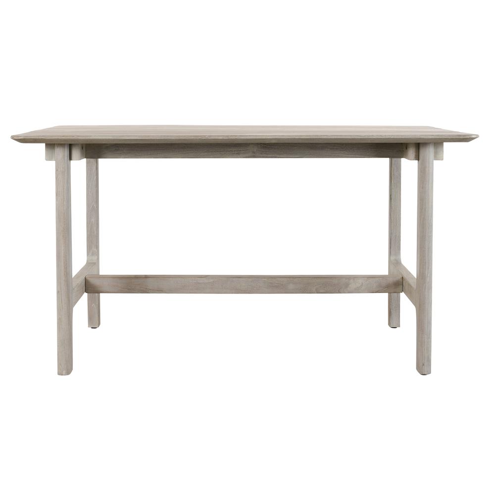 Dawn 67" Outdoor Counter Table Gray. Picture 1