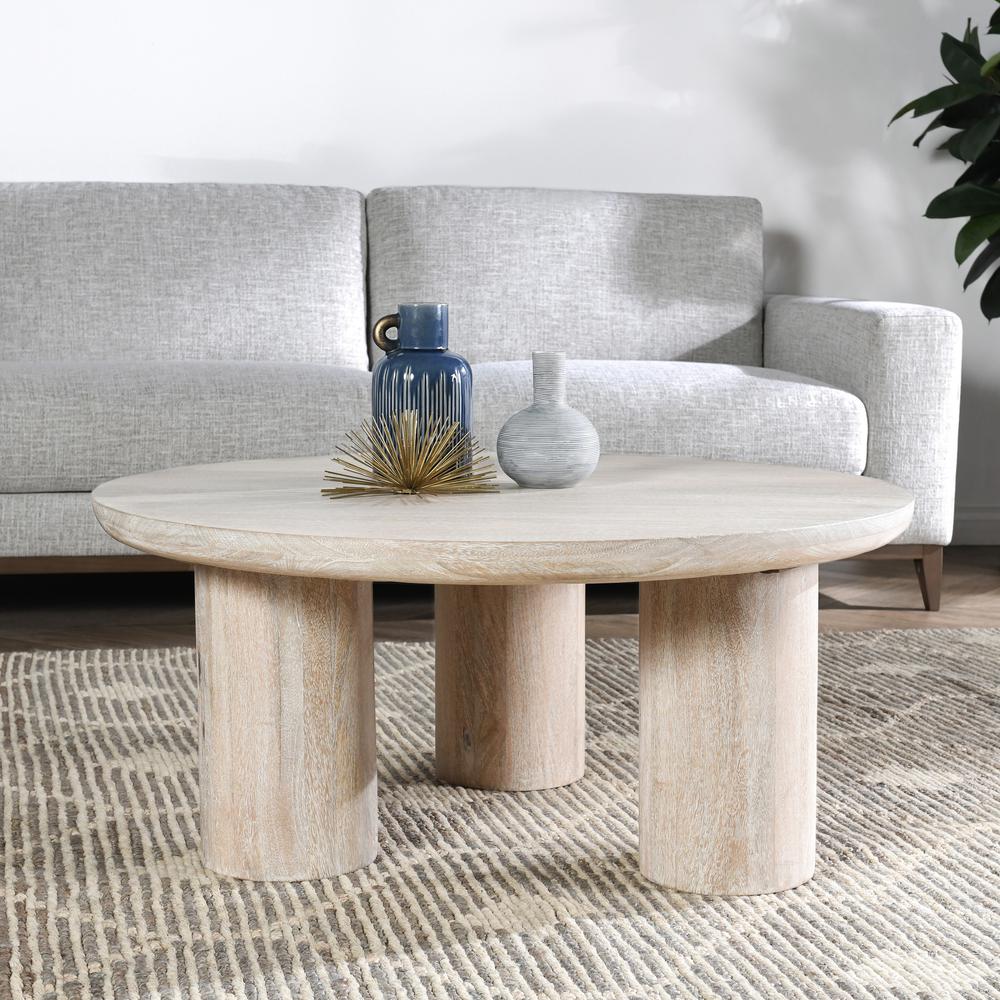 Beau Round Coffee Table by Kosas Home. Picture 15