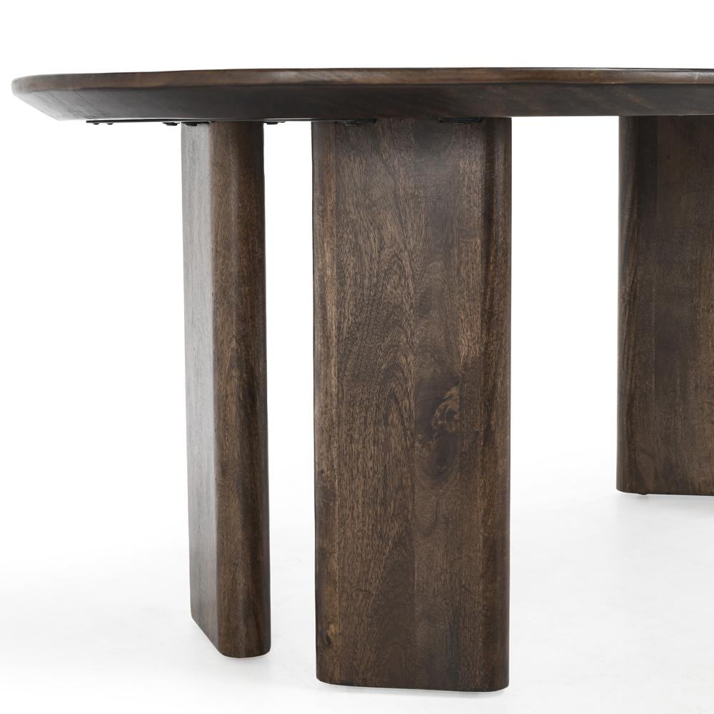 Norwood 78" Mango Wood Dining Table in Brown. Picture 6