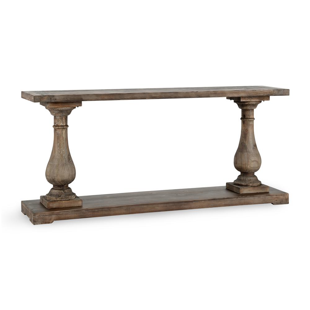 Carolina Reclaimed Pine Console Table. Picture 6