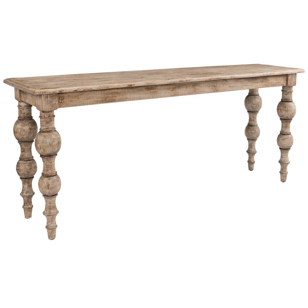 Blair Natural Beige Console Table. Picture 1