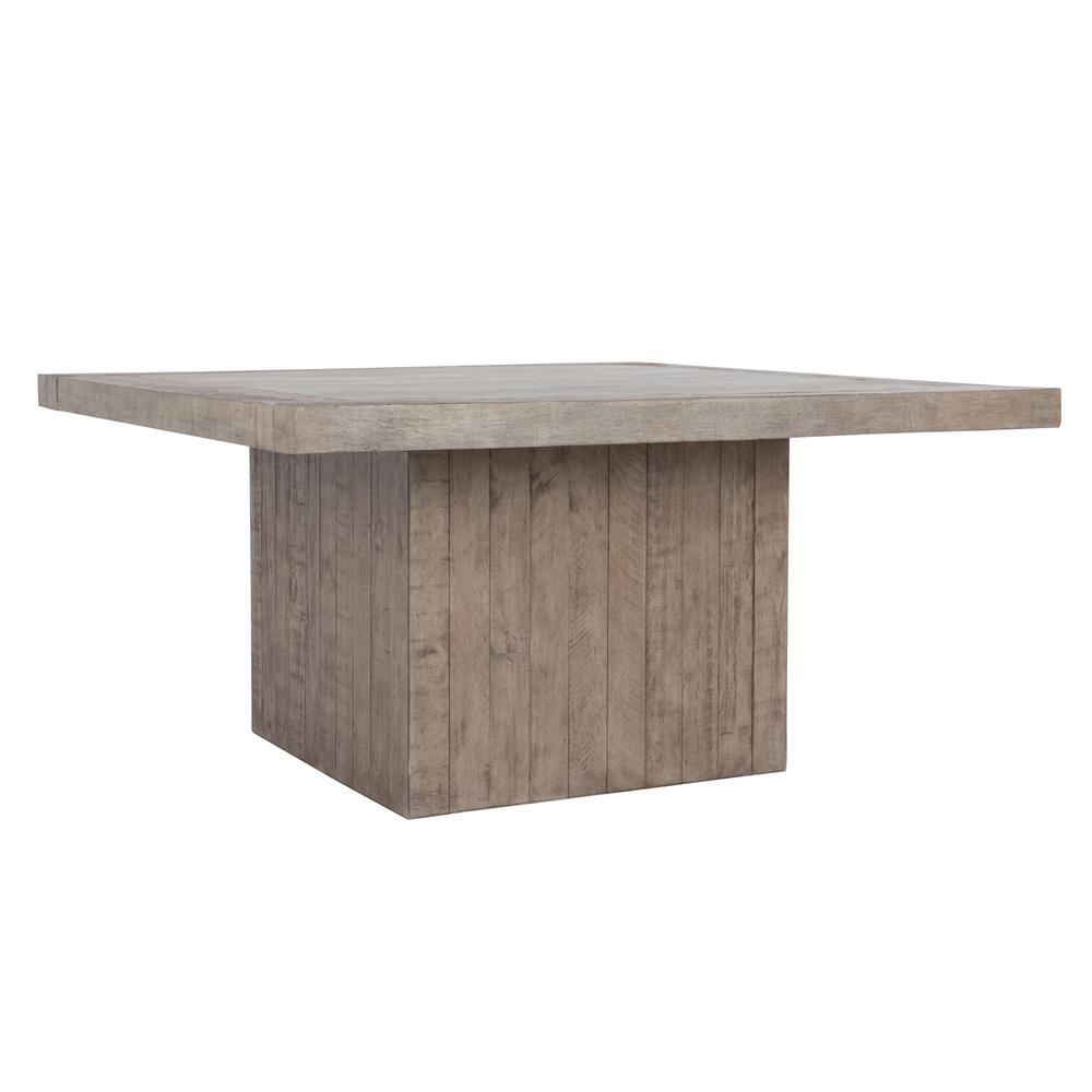 McDowell 60" Dining Table Distressed Gray. Picture 2