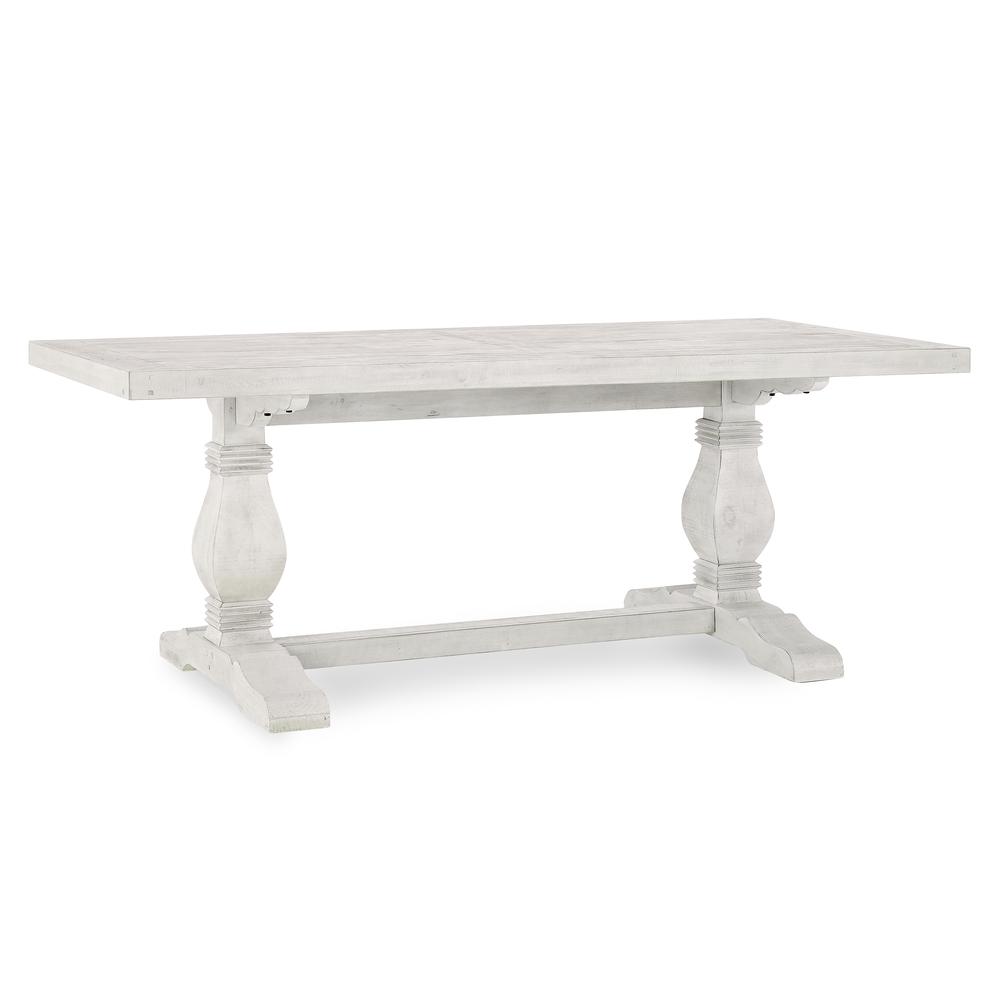 Quincy 78" Dining Table Nordic Ivory. Picture 1