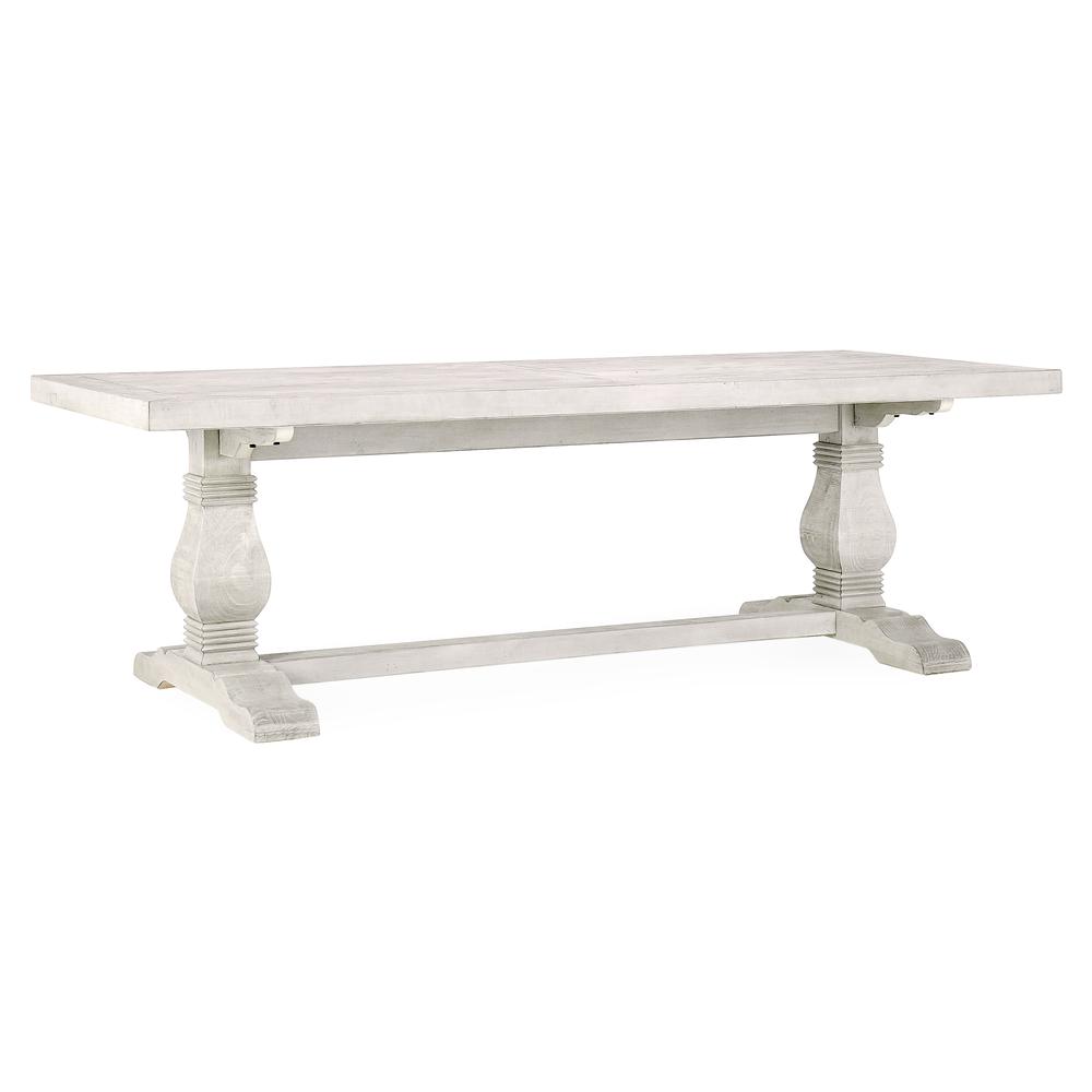 Quincy 94" Dining Table Nordic Ivory. Picture 1