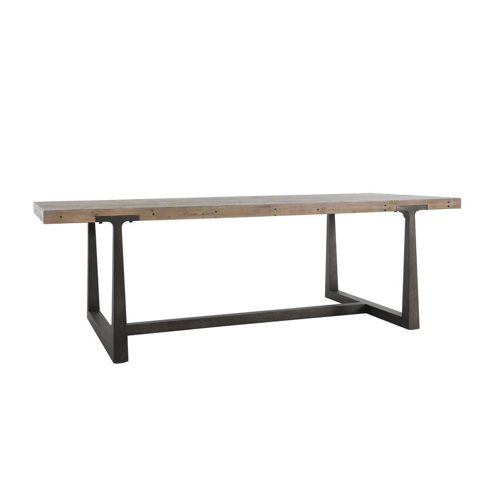 Trident 94" Dining Table by Kosas Home. Picture 1