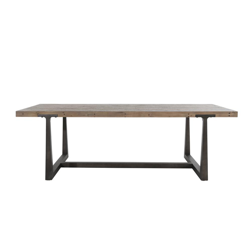 Trident 94" Dining Table by Kosas Home. Picture 2