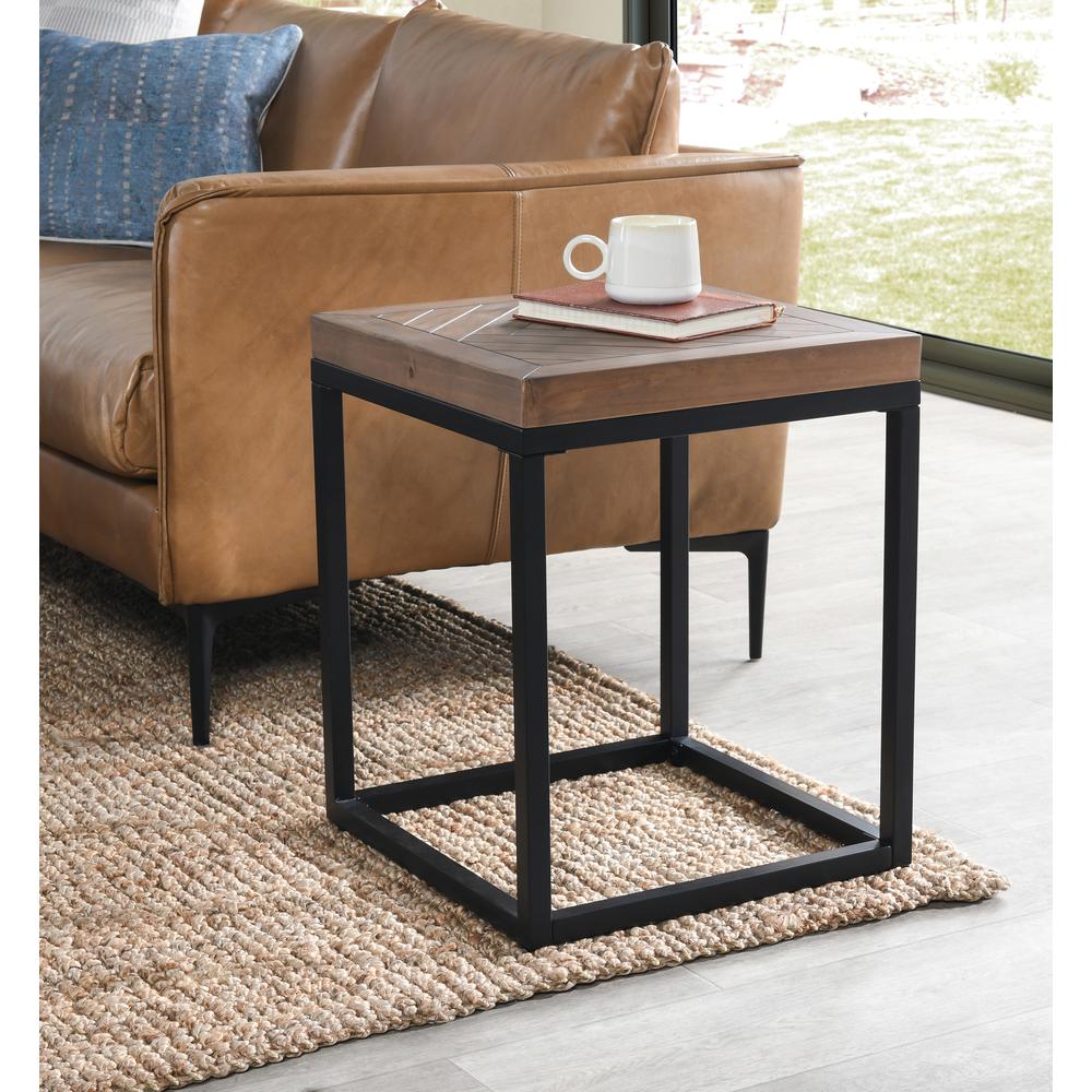 Chantel Square End Table. Picture 3