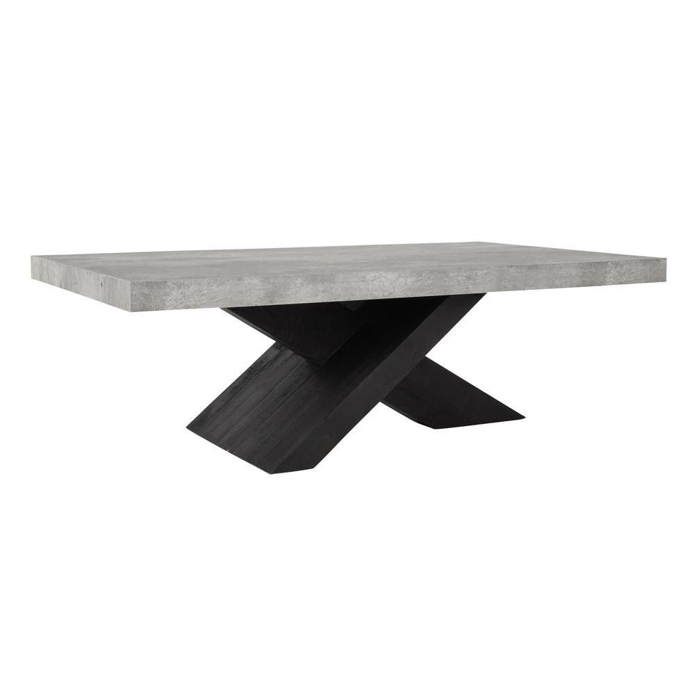 Durant Coffee Table Black/Antique Gray. Picture 1