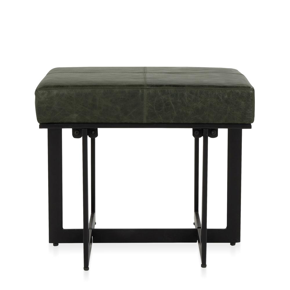 Calvin Stool in Forest Green. Picture 2