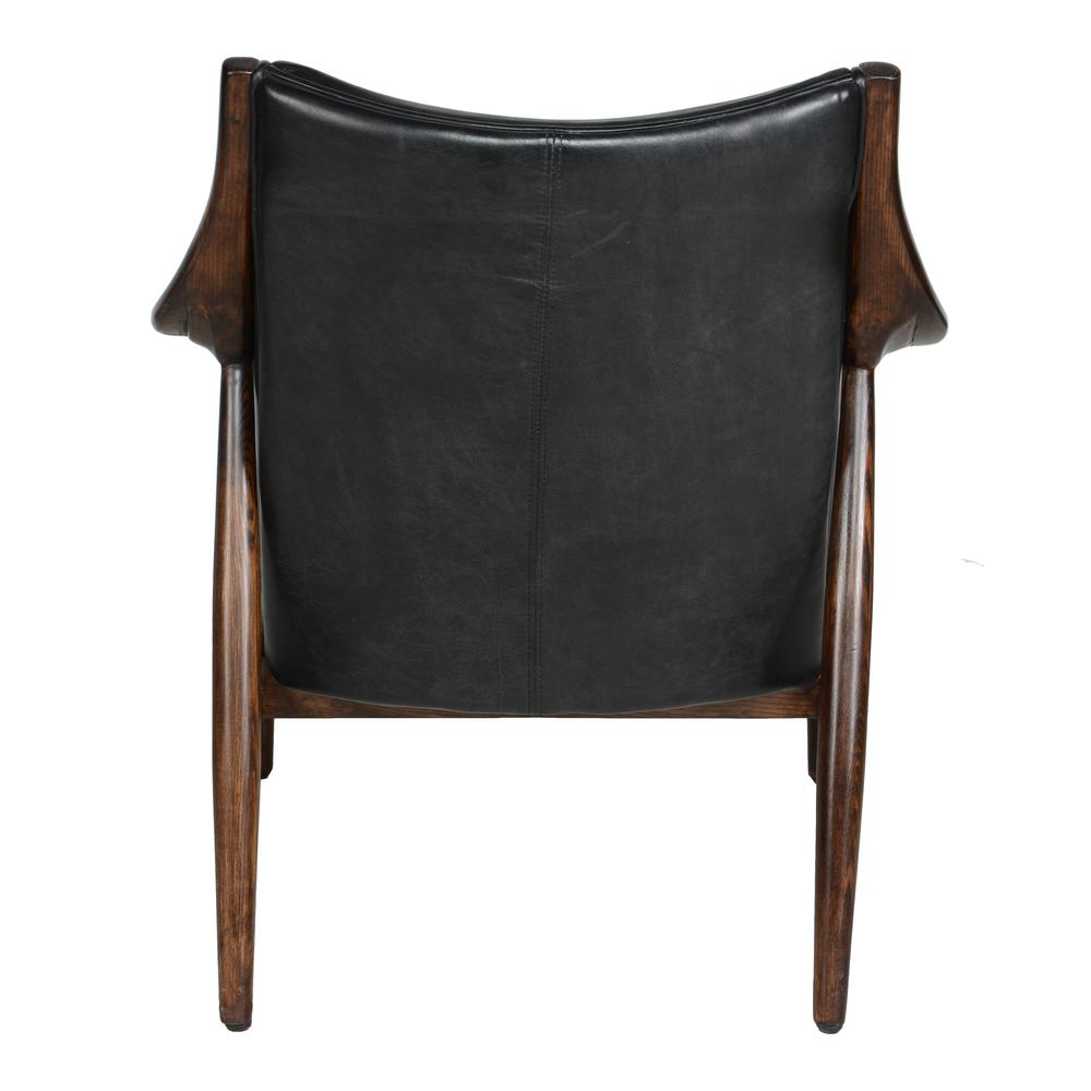 Kareem Club Chair Black by Kosas Home. Picture 3