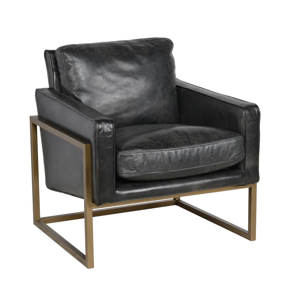 Contemporary Leather Club Chair, Belen Kox. Picture 1