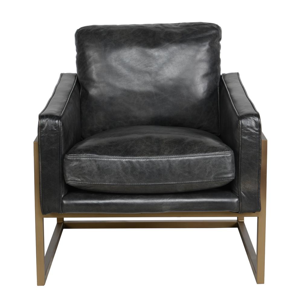 Contemporary Leather Club Chair, Belen Kox. Picture 2