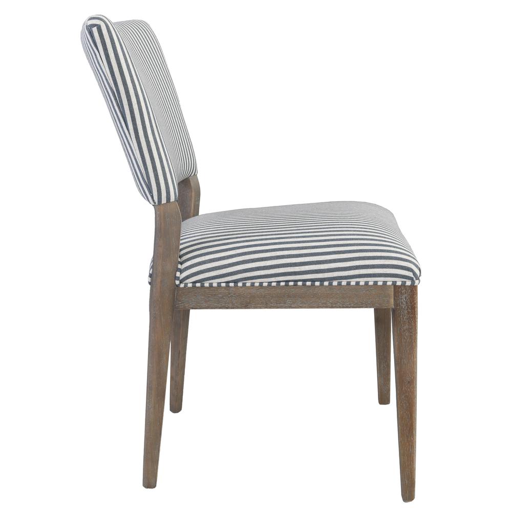 Lidell Upholstered Dining Chair  By Kosas Home. Picture 3