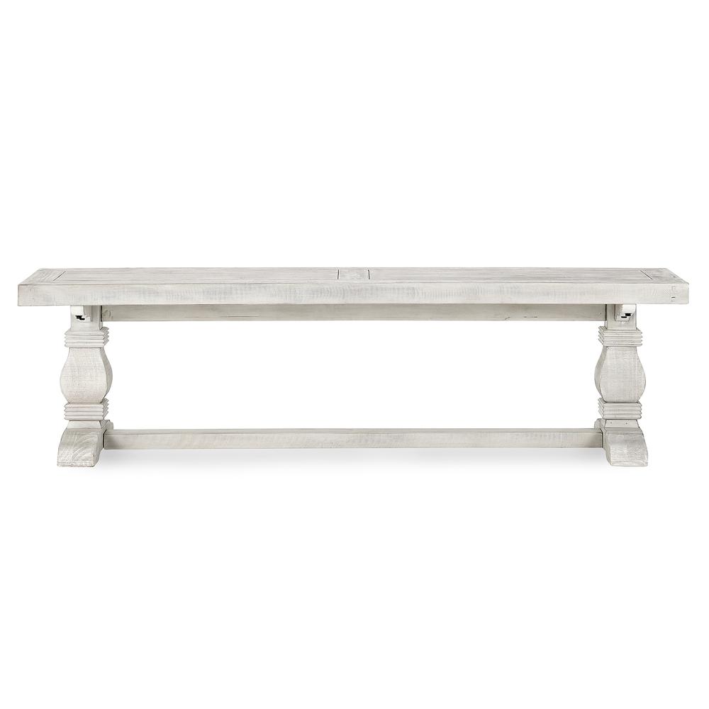 Quincy 66" Bench Nordic Ivory. Picture 3