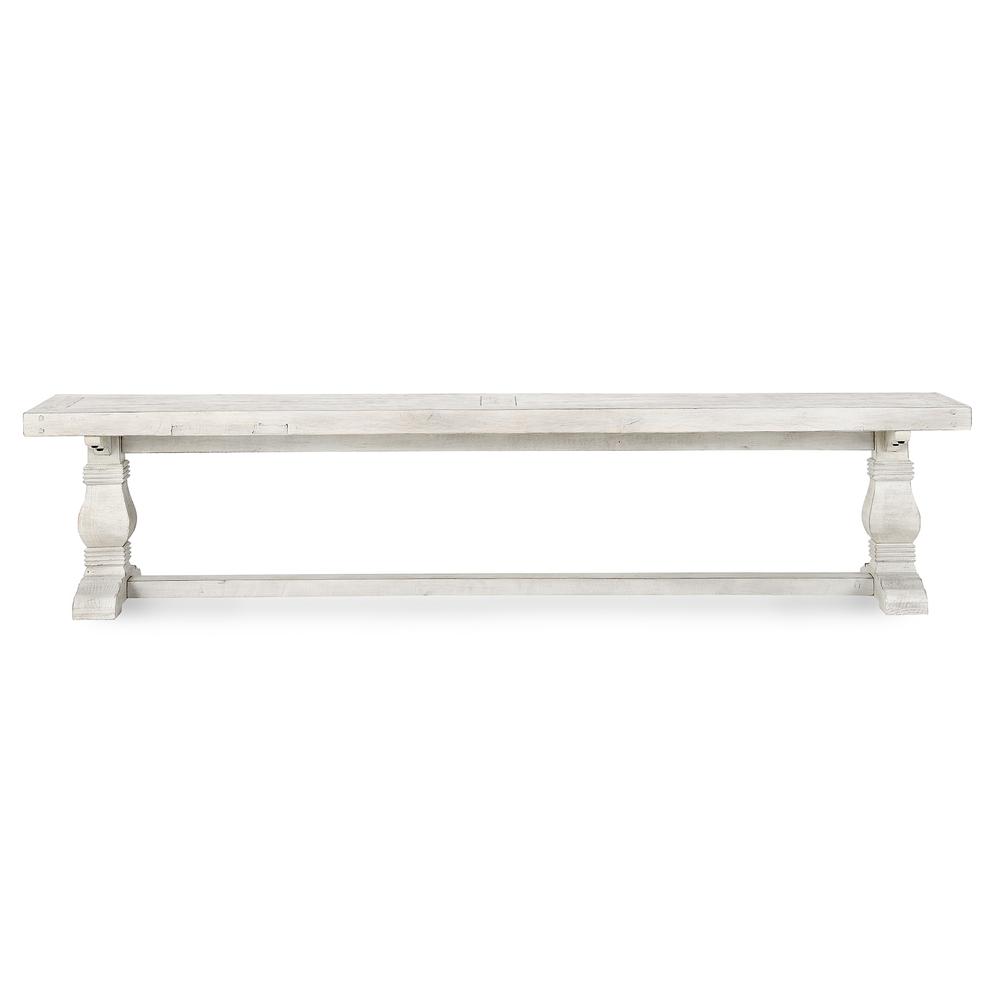 Quincy 83" Bench Nordic Ivory. Picture 1