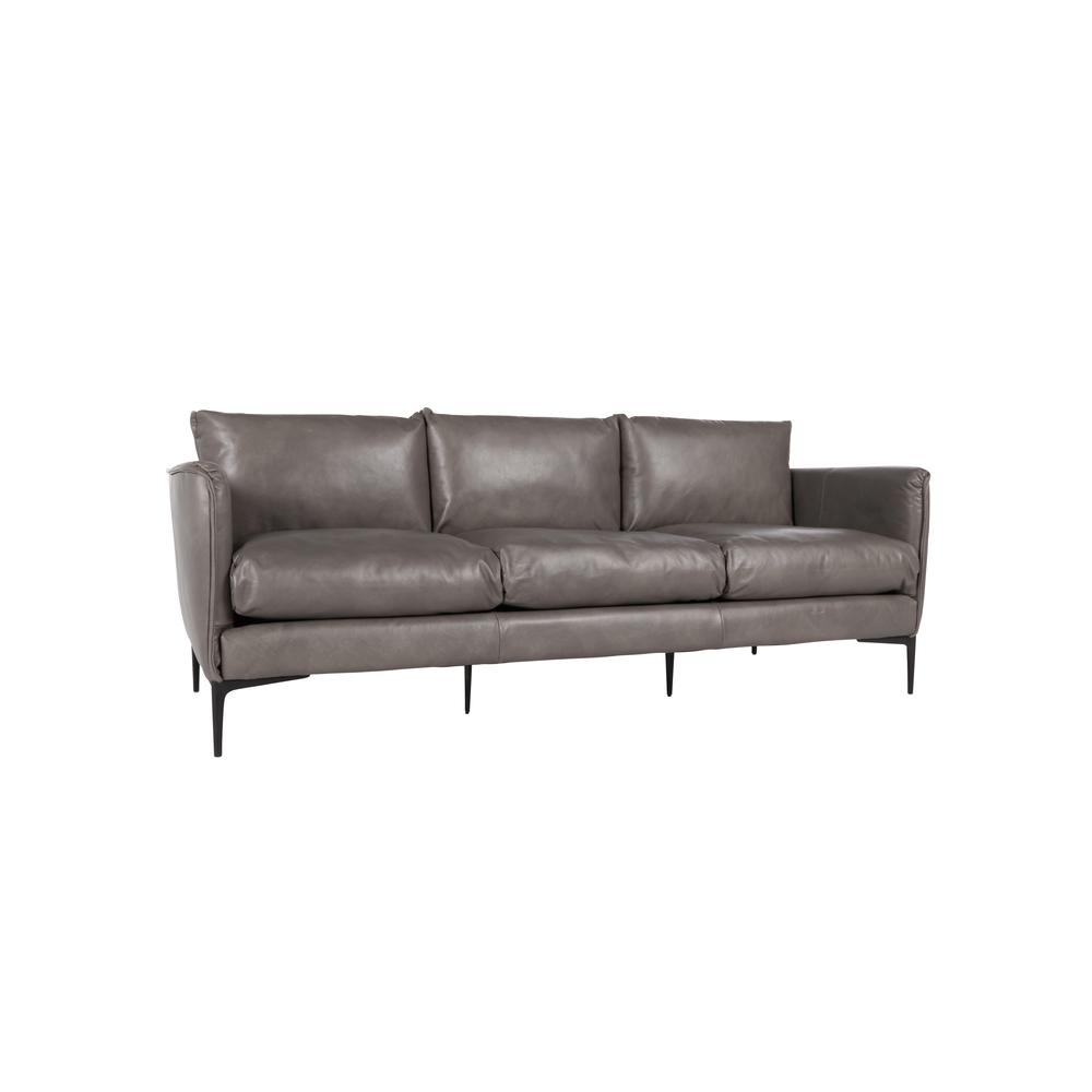 Corinne Mid Gray Sofa By Kosas Home. Picture 3
